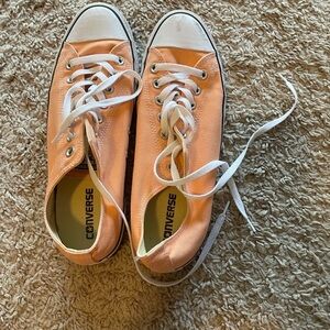 Converse peach all star chuck taylor
